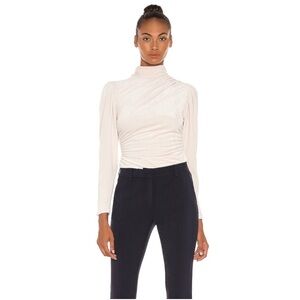 A.L.C. Cream Long Sleeve Blouse